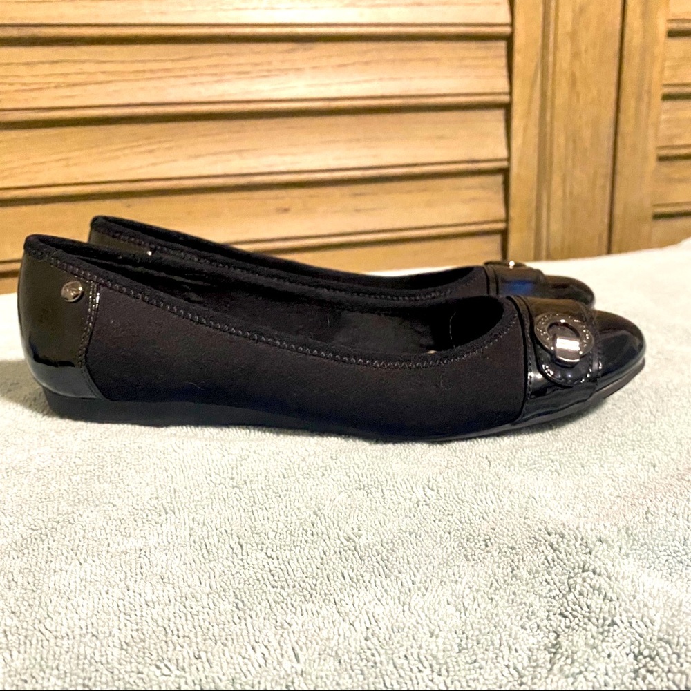 Anne Klein Sport black dress flats size 7.5